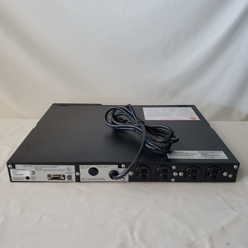 APC PowerStack PS450 UPS Power Supply - No Battery/Ears
