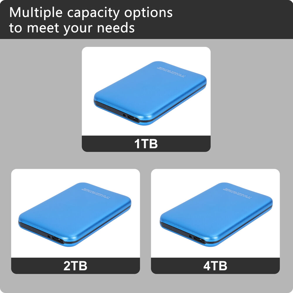 High-Speed Portable USB External Hard Drive