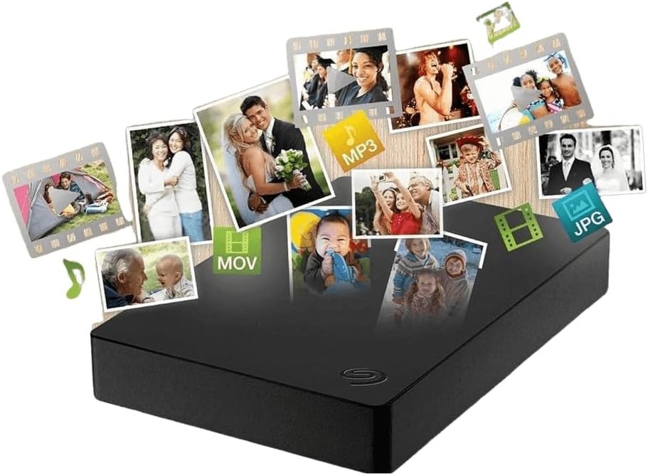 Seagate 2TB Portable External Hard Drive HDD with USB 3.0