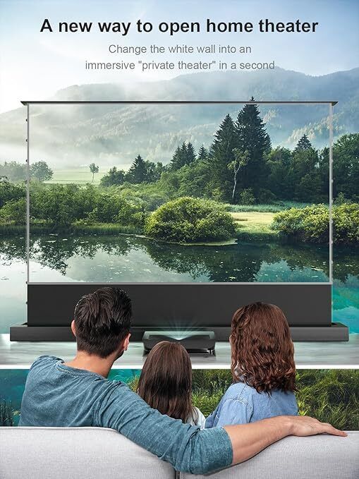 AWOL VISION 100 Motorized ALR Floor Rising Projector Screen