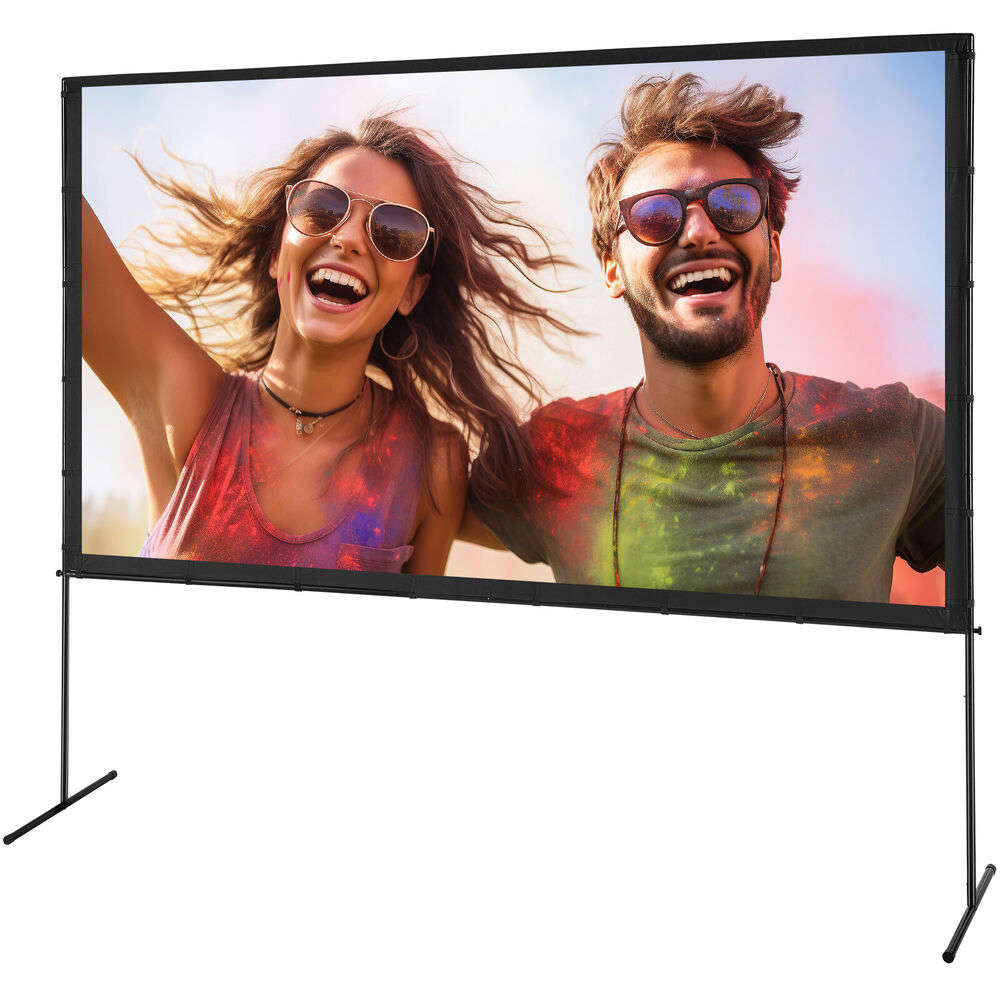 VEVOR 120 Inch 16:9 4K Projector Screen with Stand