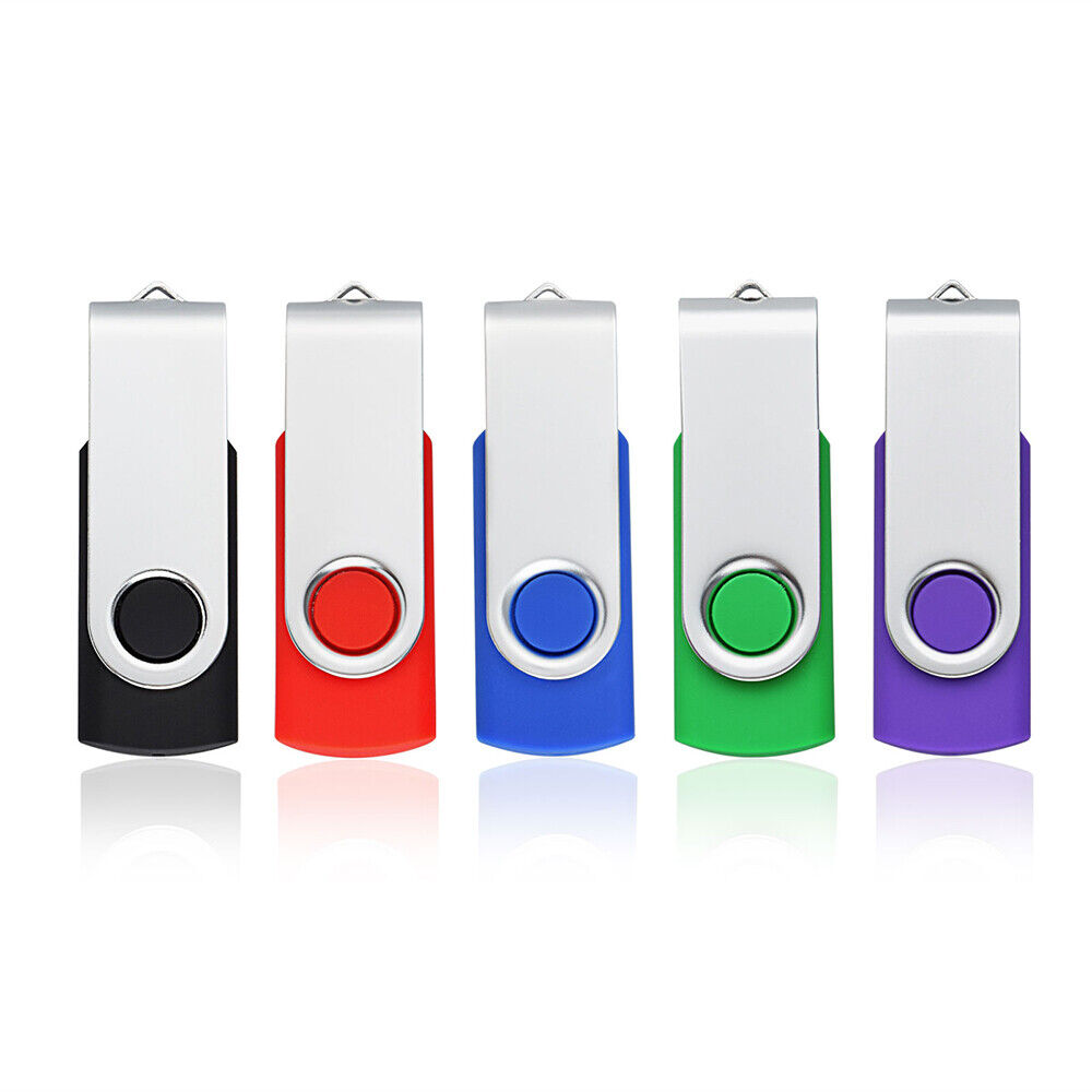 High-Capacity USB Flash Drives - 1GB to 128GB