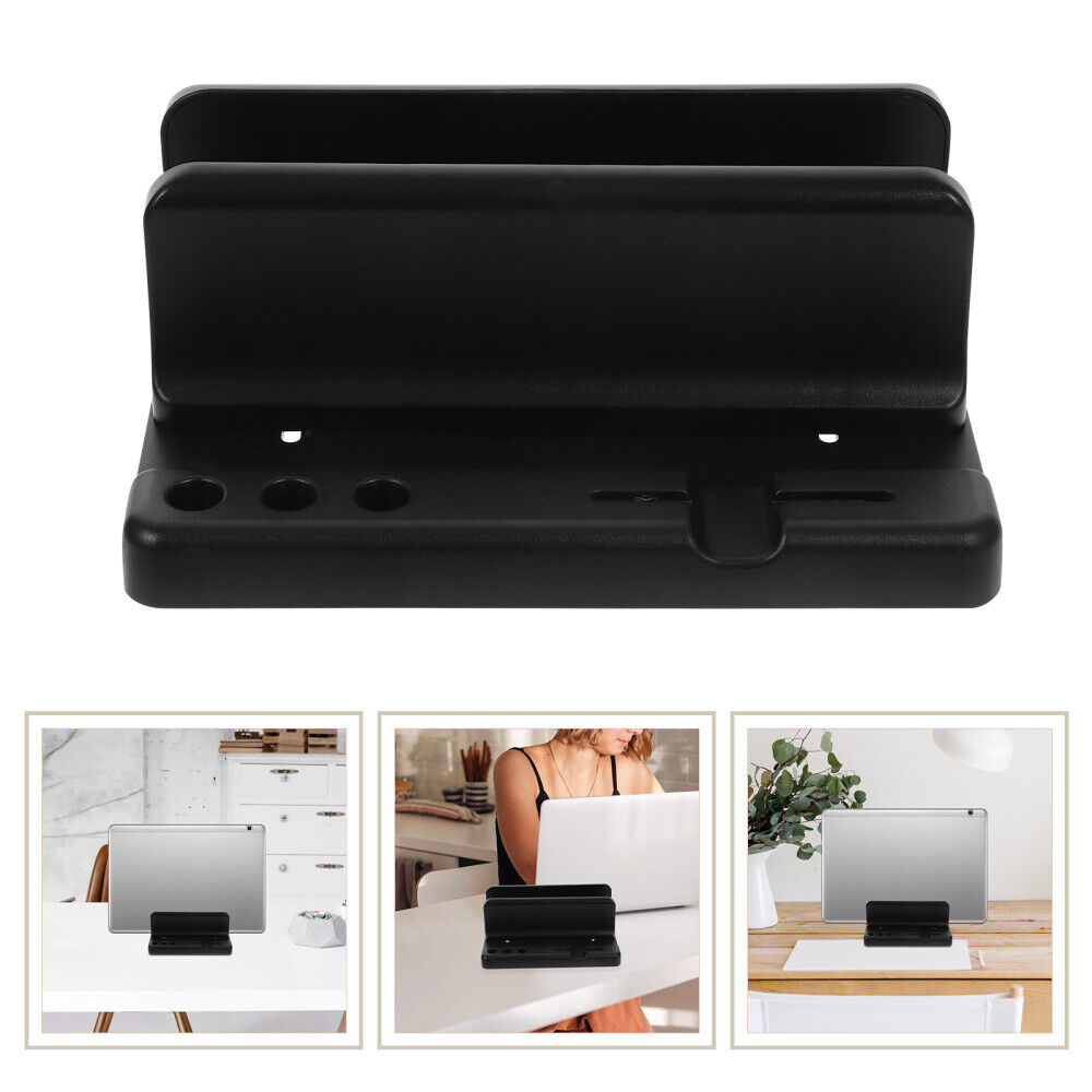Elegant Vertical Laptop Stand for Women's Workspace