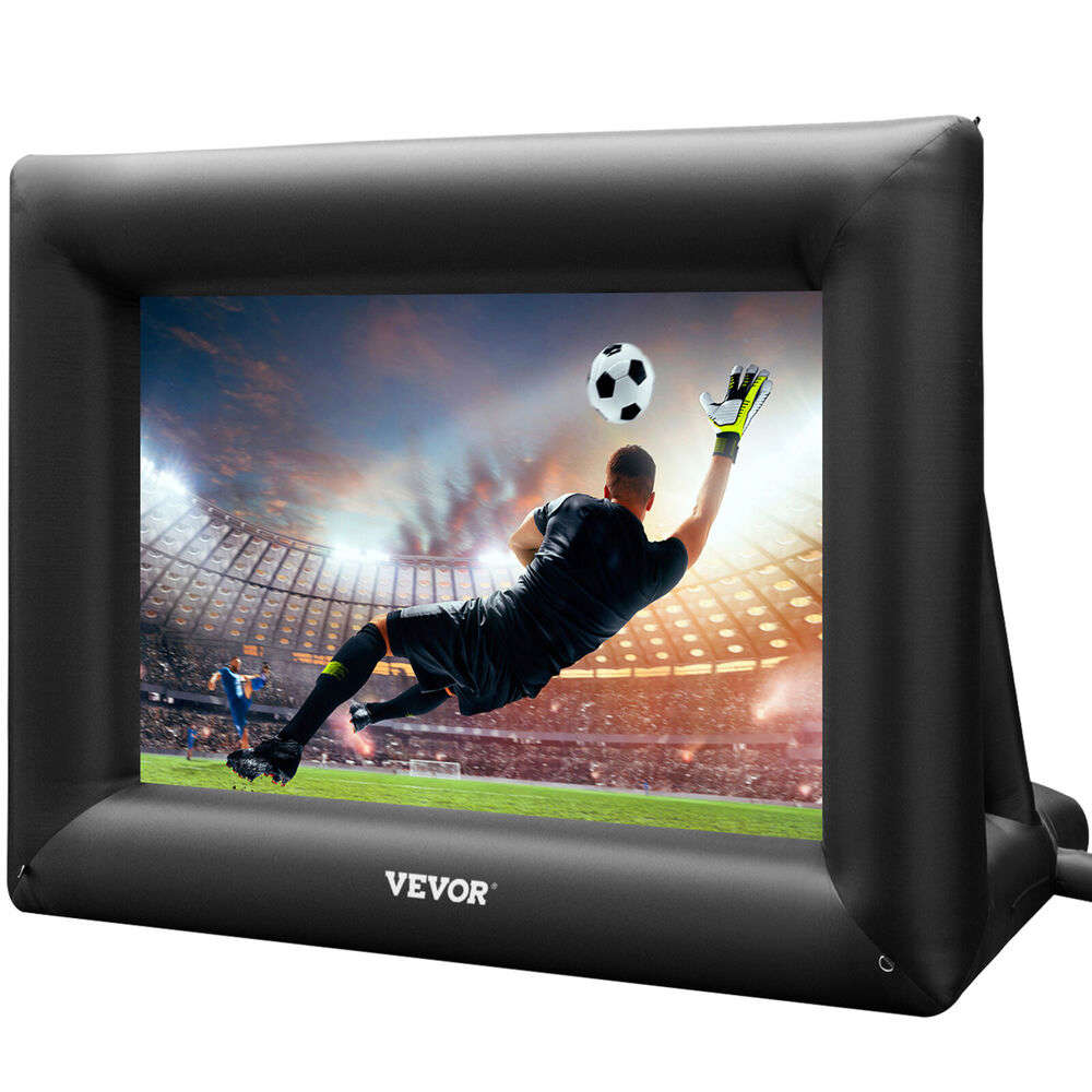 VEVOR 24FT Inflatable Outdoor Movie Projector Screen with Blower