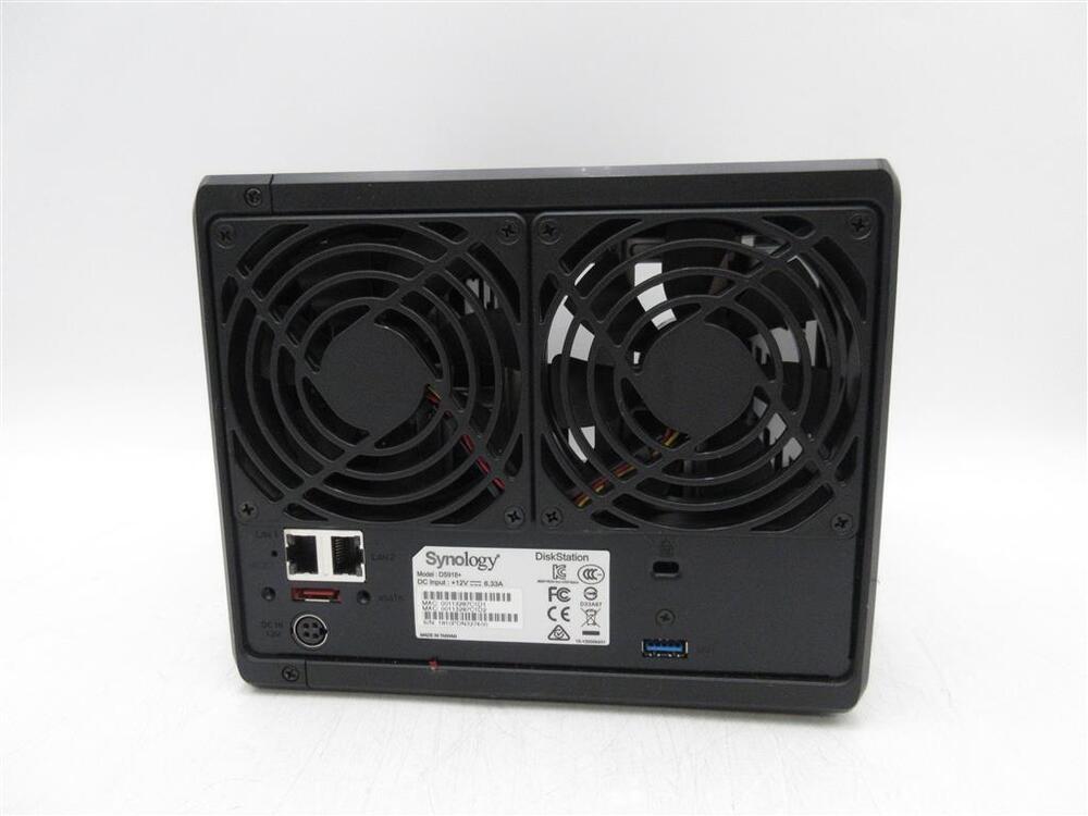Synology DiskStation DS918+ 4-Bay NAS with 2TB HDD