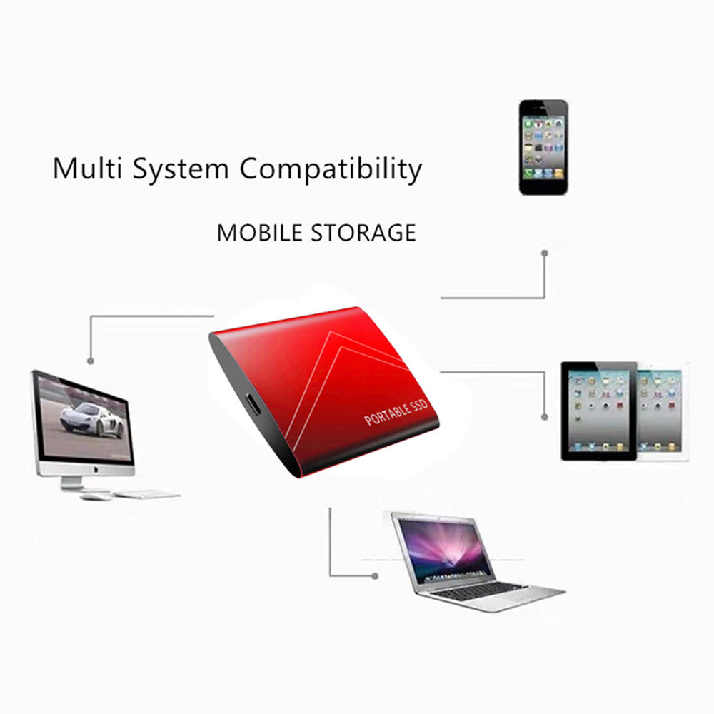 Portable External Hard Disk Drive Type-C 3.1 for Windows