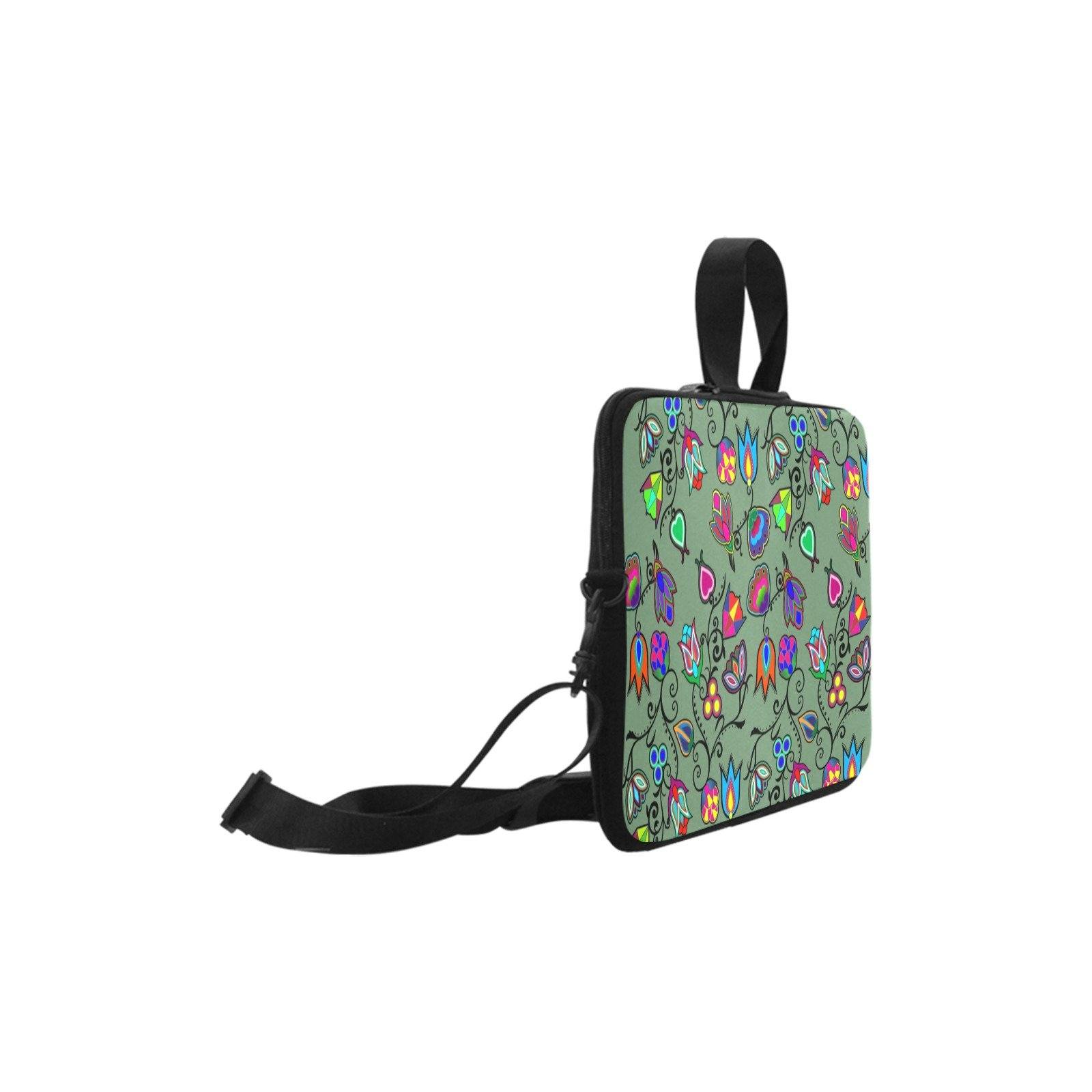 Indigenous Paisley Dark Sea Laptop Handbag