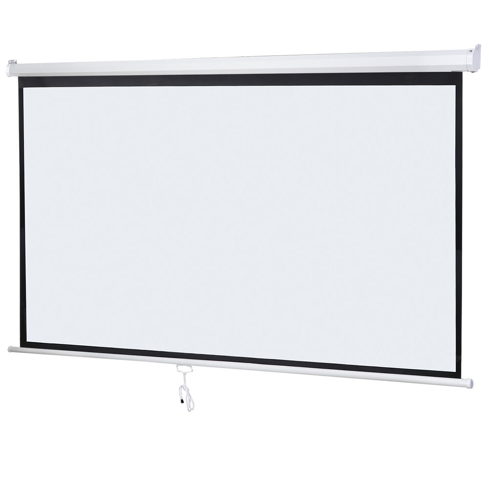 80 Inch 16:9 4K Portable Projector Screen