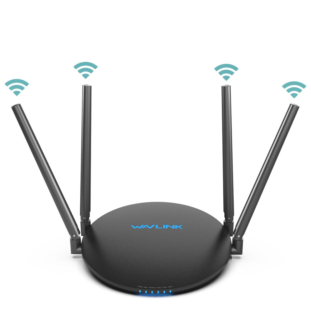 1200Mbps Dual Band WiFi 5 Router with Long Range