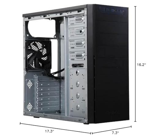 Antec VSK4000E-U3_US Black SGCC Steel ATX Mid Tower Computer Case
