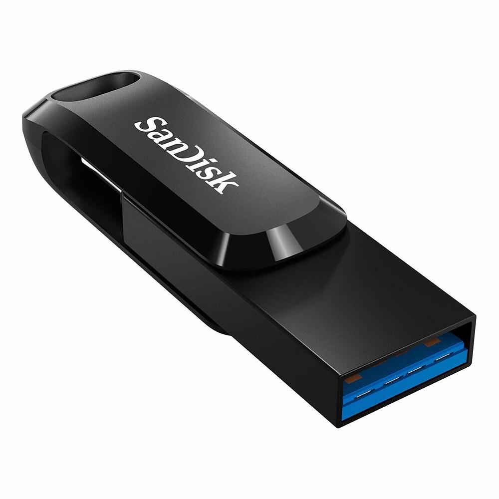 SanDisk Ultra Dual Go USB Flash Drive with Type-A and Type-C Connectivity