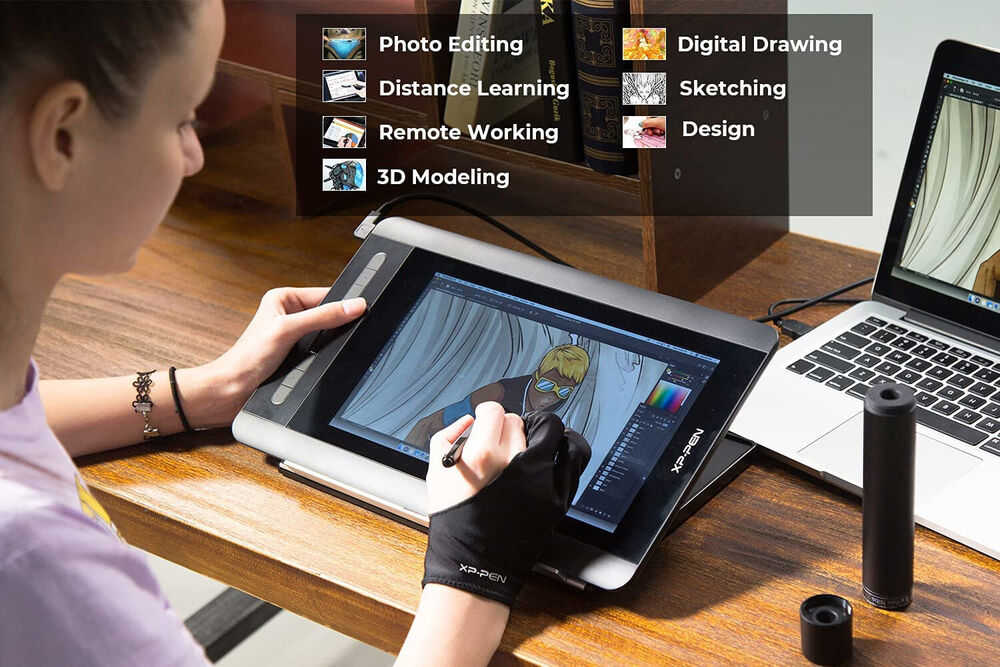 XP-Pen Artist 12 11.6 Inch Graphic Drawing Tablet with Battery-free Stylus