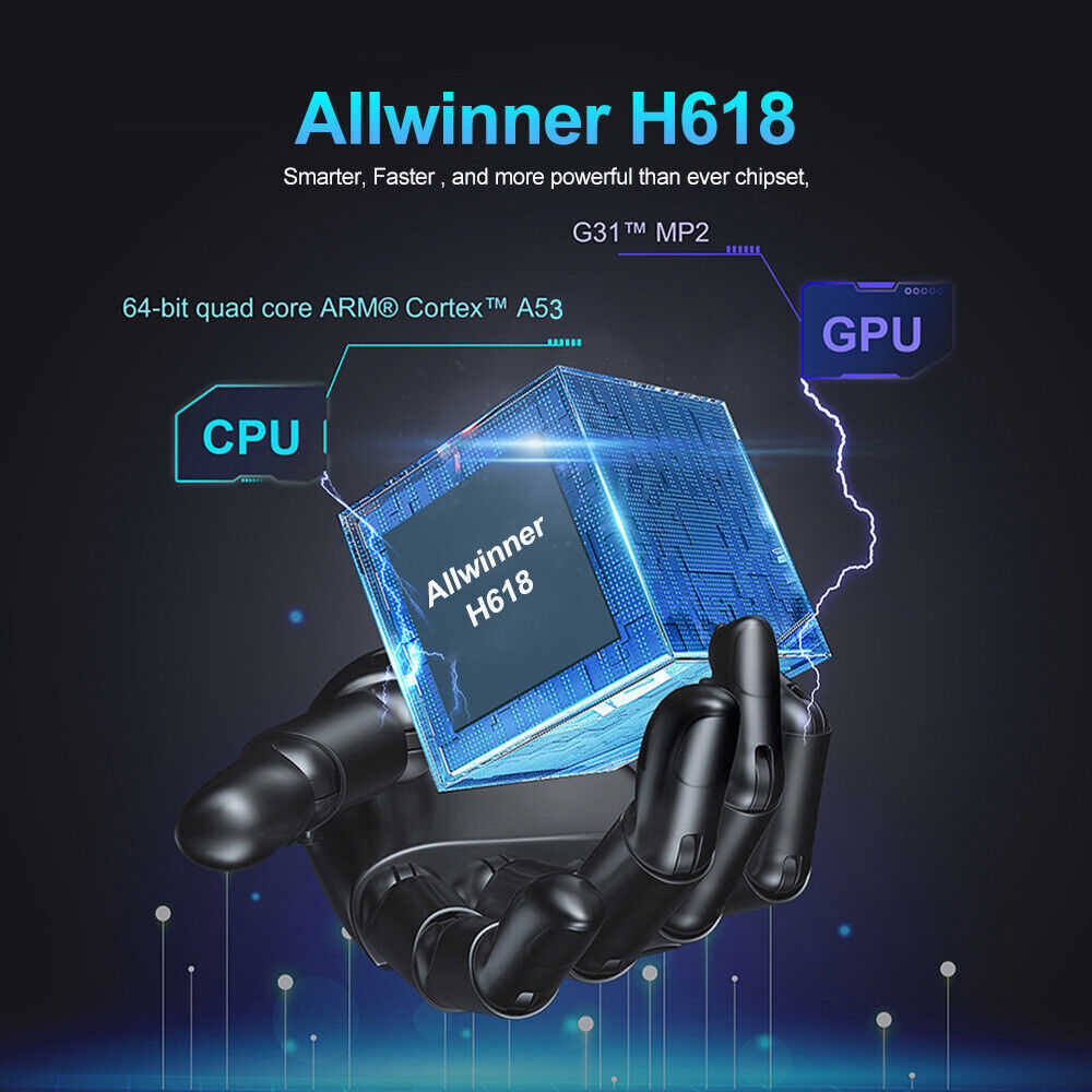 8K HDR Smart TV Box with Wifi and Wireless Screen Projection