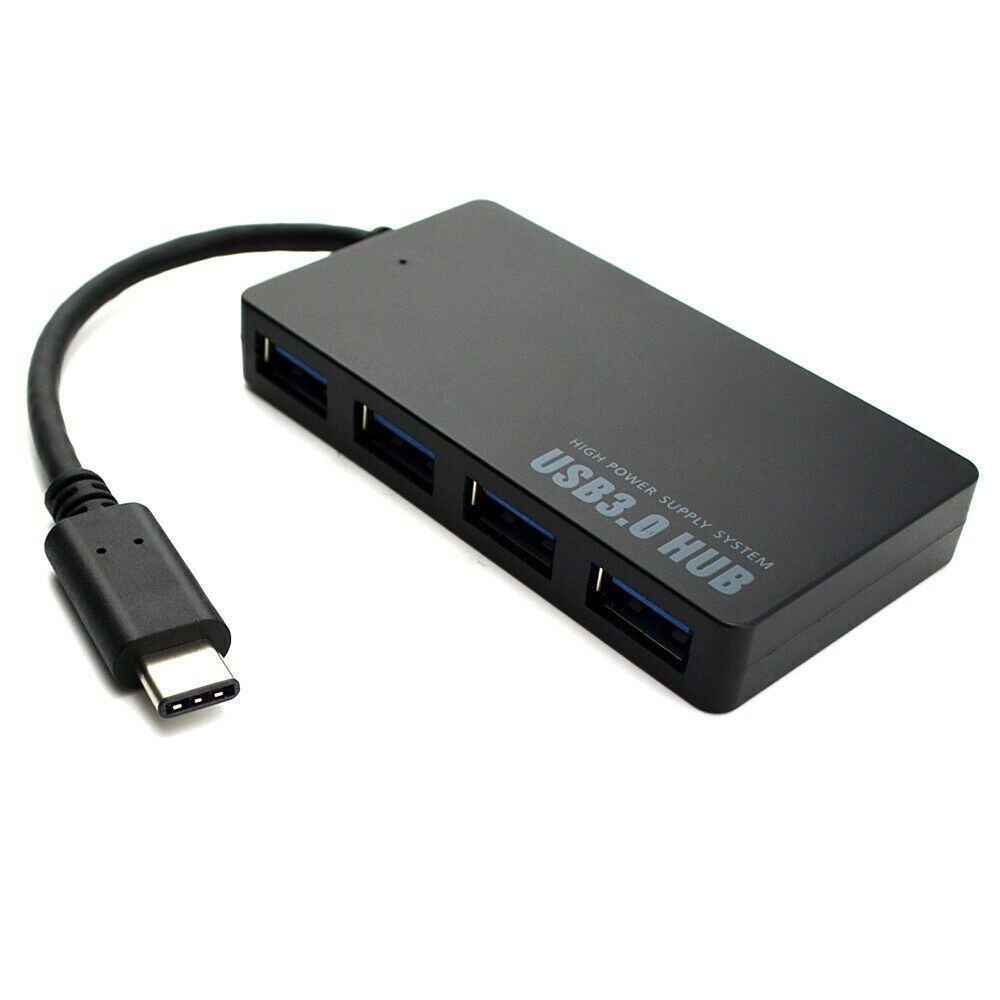 Ultra-Fast Type-C 4-Port HUB - Connectivity Booster