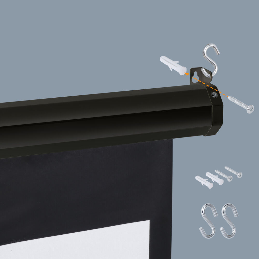80 Inch 16:9 HD Projector Screen for Home Cinema