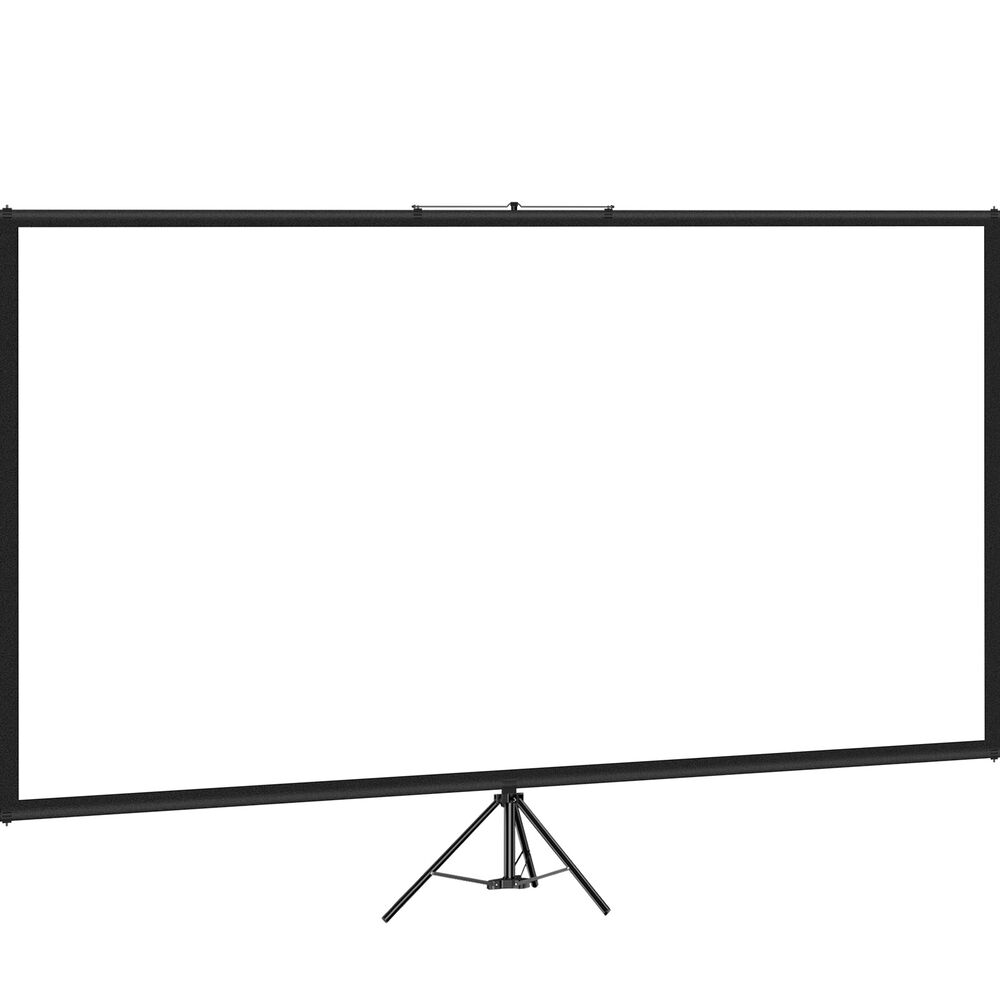 VEVOR 60” 4K HD Portable Projector Screen with Stand for Home Cinema