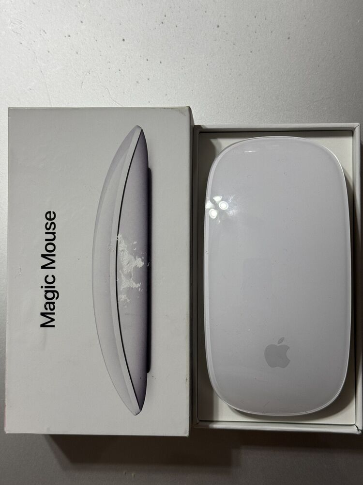 Apple Magic Mouse 2024 Model - Multi-Touch Surface with USB-C, White