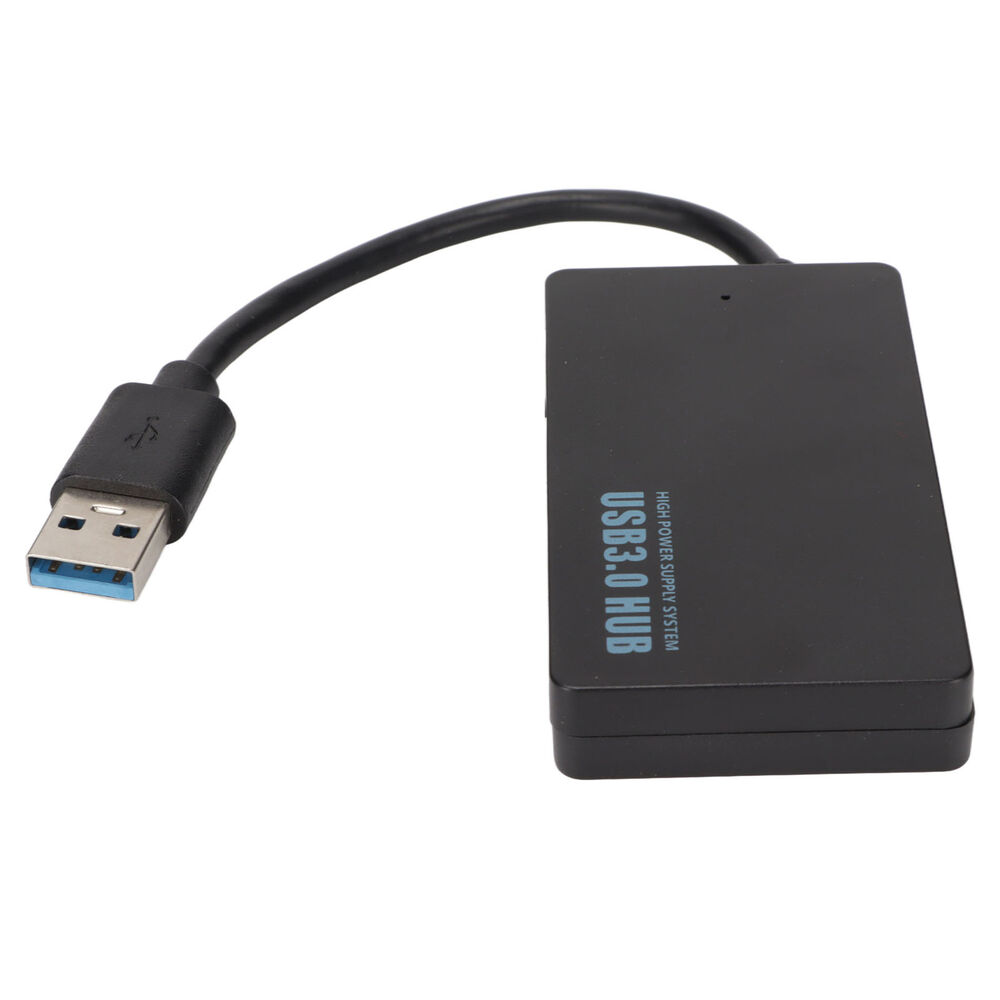 High-Speed 4-Port USB 3.0 Hub for Data Transfer