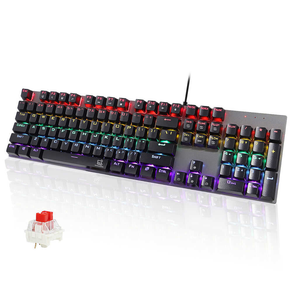 RGB Backlit Mechanical Gaming Keyboard