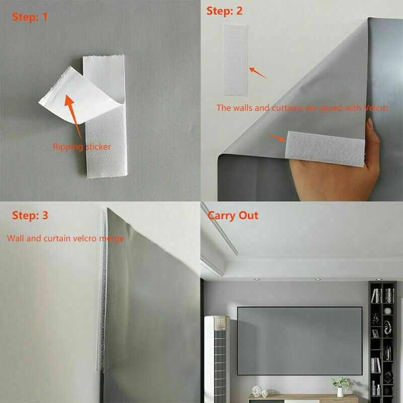 16:9 Aspect Ratio Portable Projector Screen for Home Cinema
