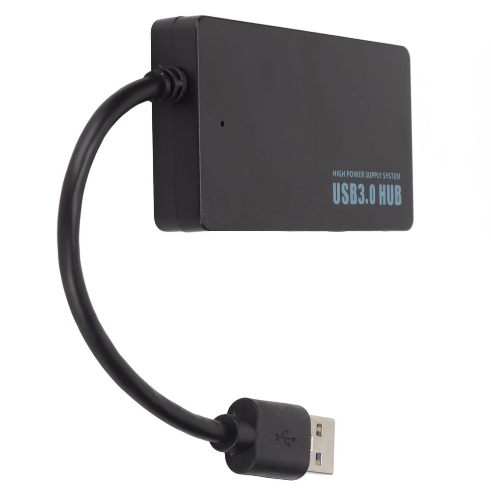 High-Speed 4-Port USB 3.0 Hub for Data Transfer