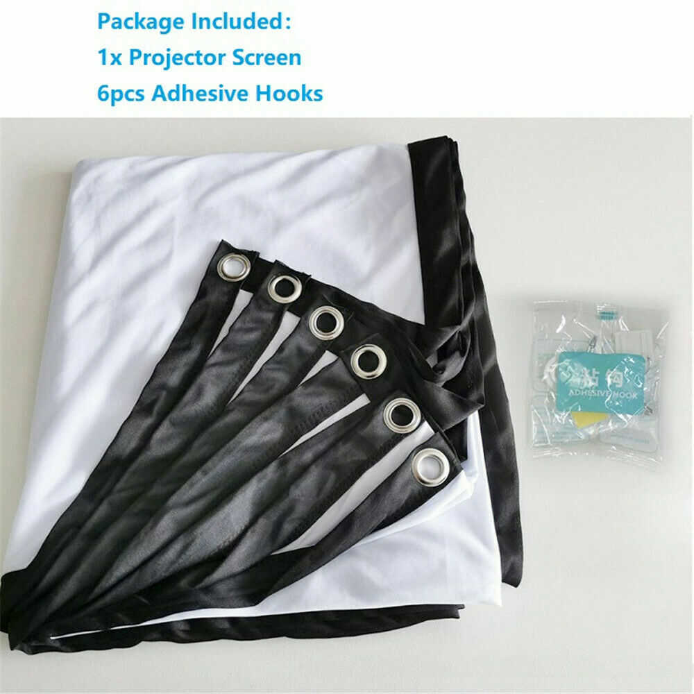 Portable Foldable Projector Screen for Outdoor and Home Cinema