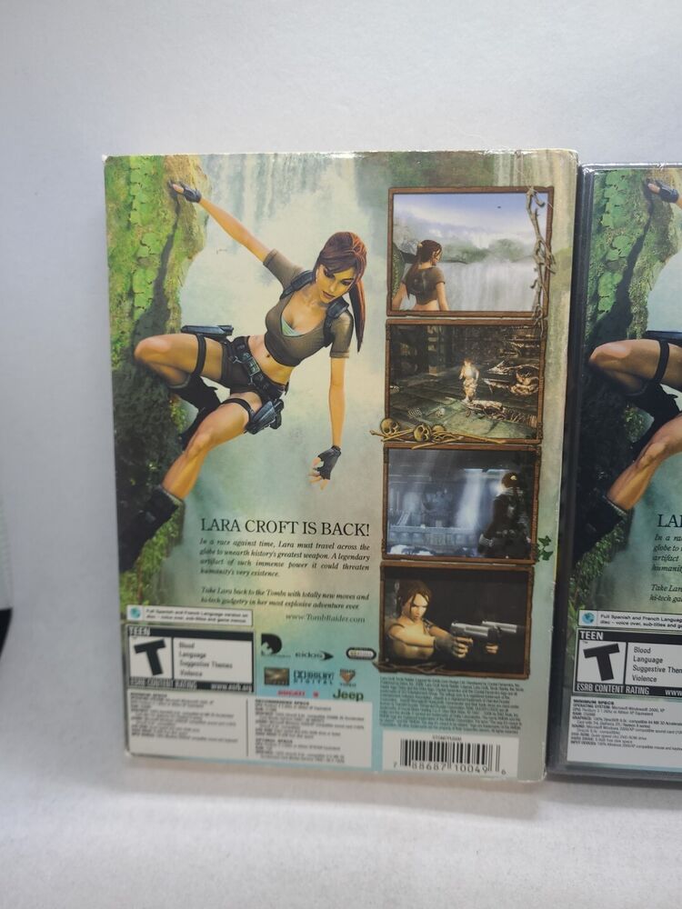 Lara Croft Tomb Raider LEGEND PC DVD-ROM Software 2006 - Brand New Sealed