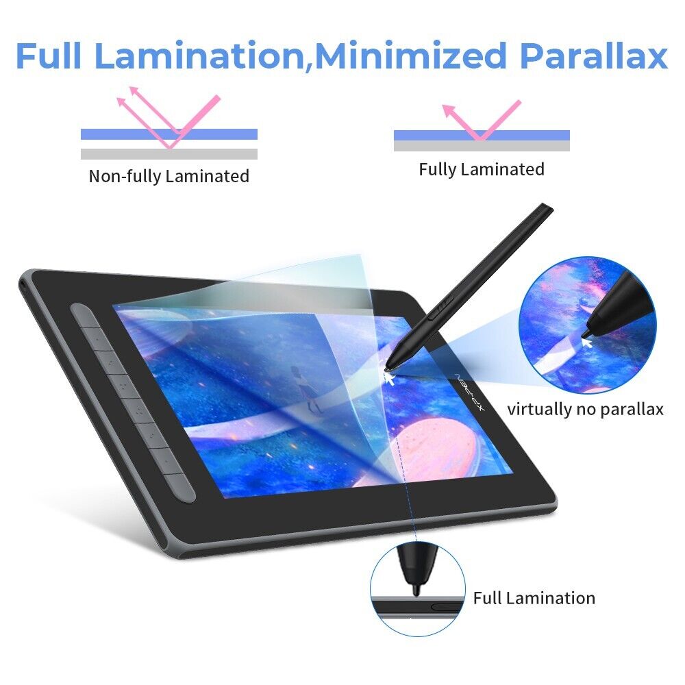 XP-Pen Artist 12 2nd Gen Full Lamination Graphics Tablet