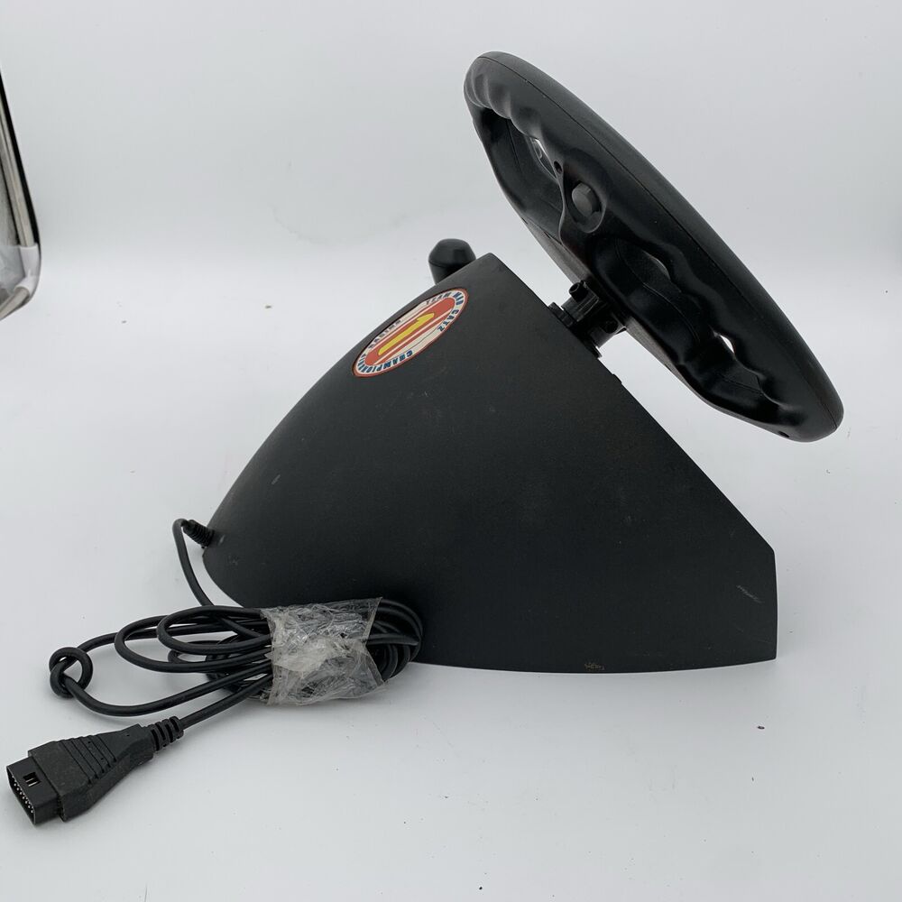 Mad Catz Analog Steering Wheel Controller for PC Computer Joystick Serial Port