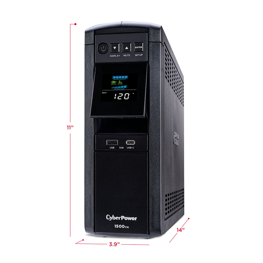 Certified Refurbished CyberPower GX1500U-R Gaming UPS