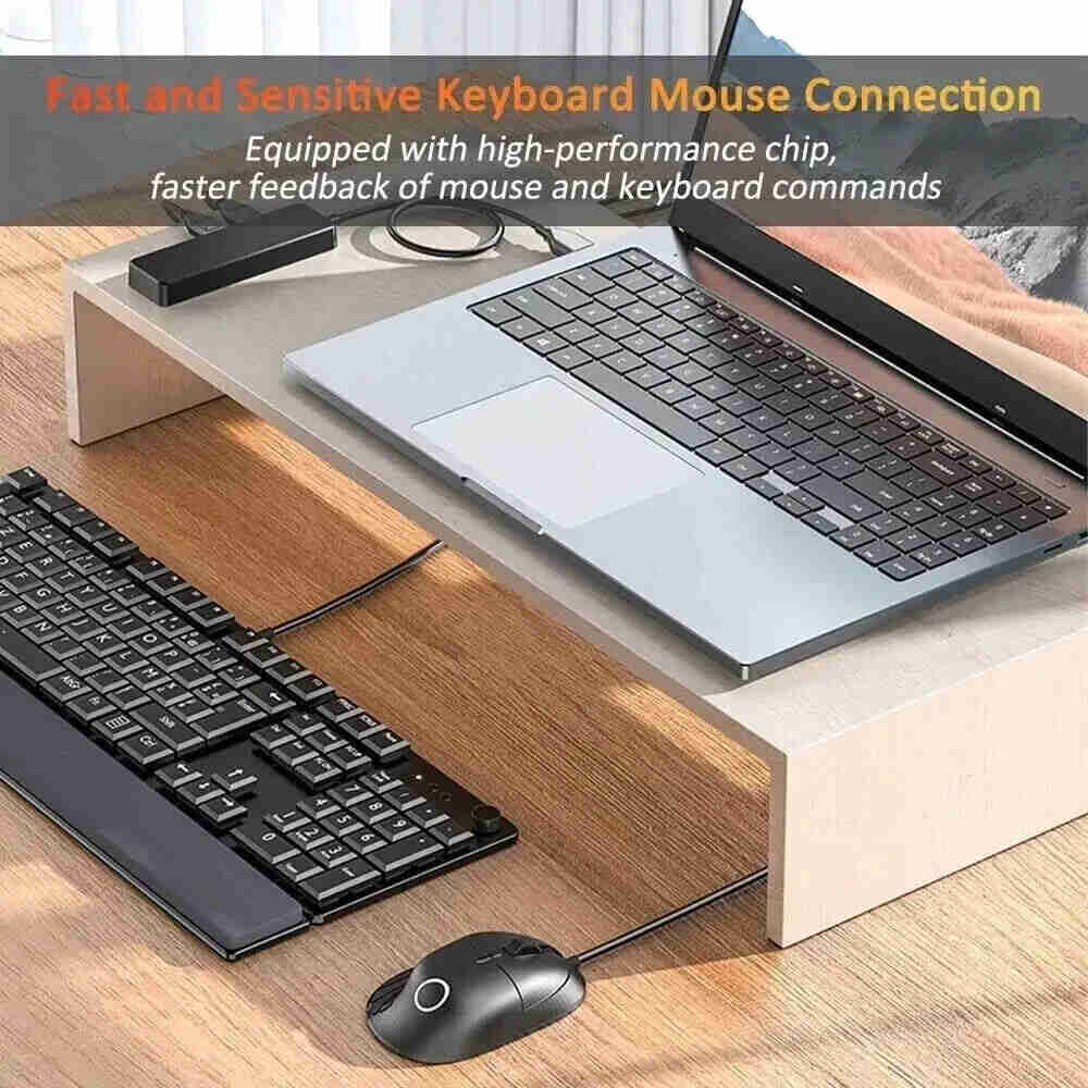 4-Port USB 3.0 Hub for Enhanced Connectivity