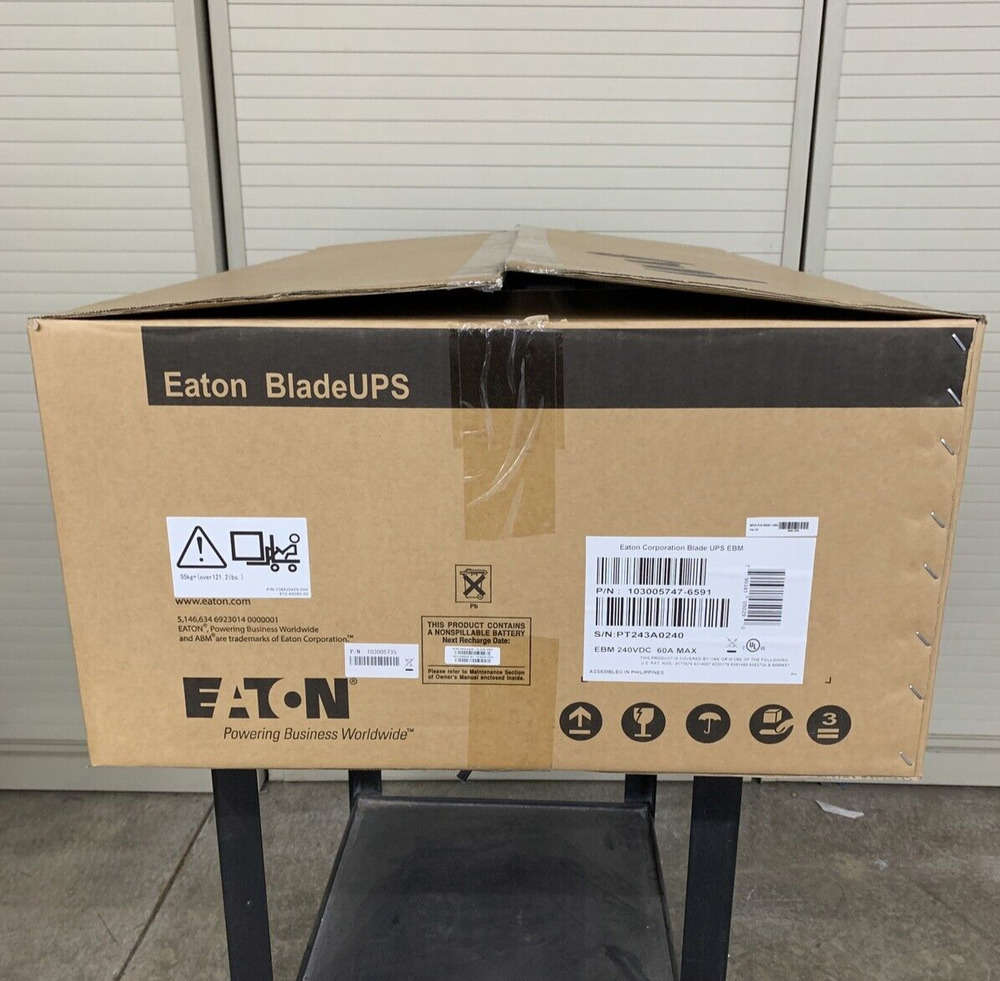 Eaton 103005747-6591 Extended Battery Module for Blade UPS