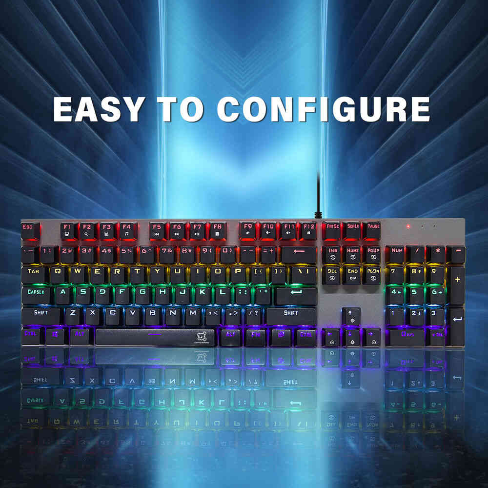 RGB Backlit Mechanical Gaming Keyboard