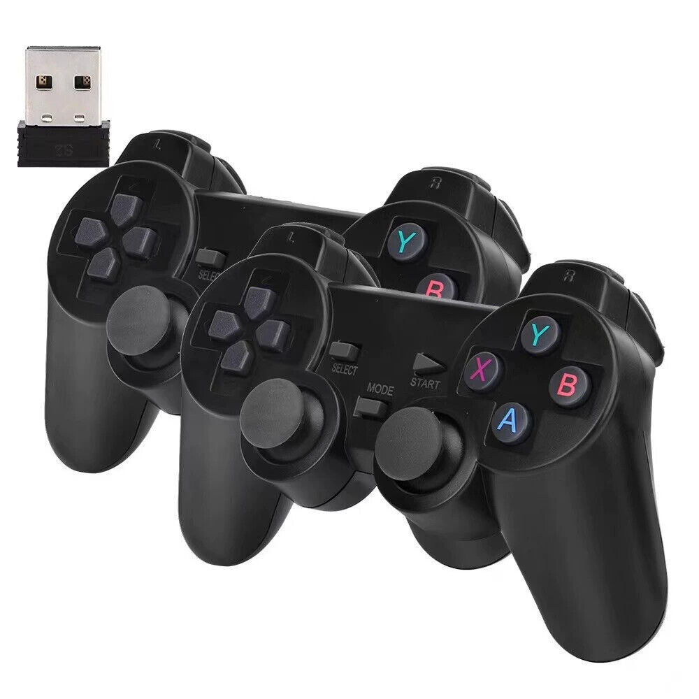 4K HDMI TV Game Stick with 64GB Storage and Wireless Gamepad