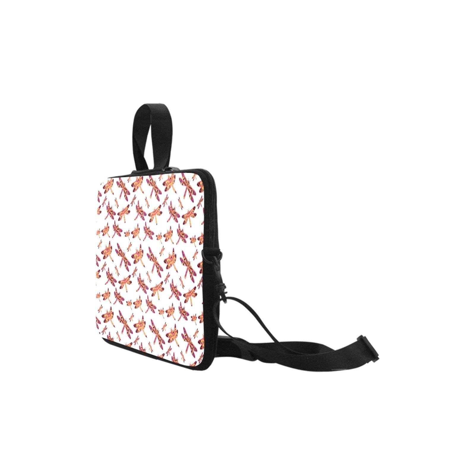Dragonfly Design Neoprene Laptop Handbag