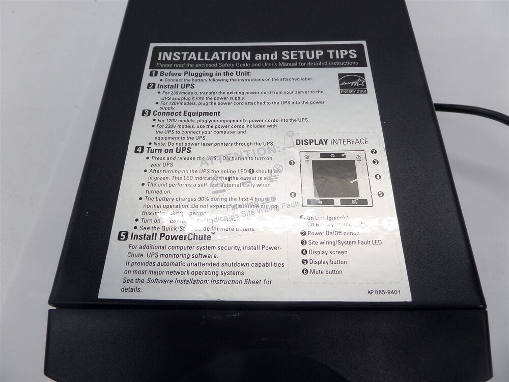 APC Smart-UPS C1500 Uninterruptible Power Supply