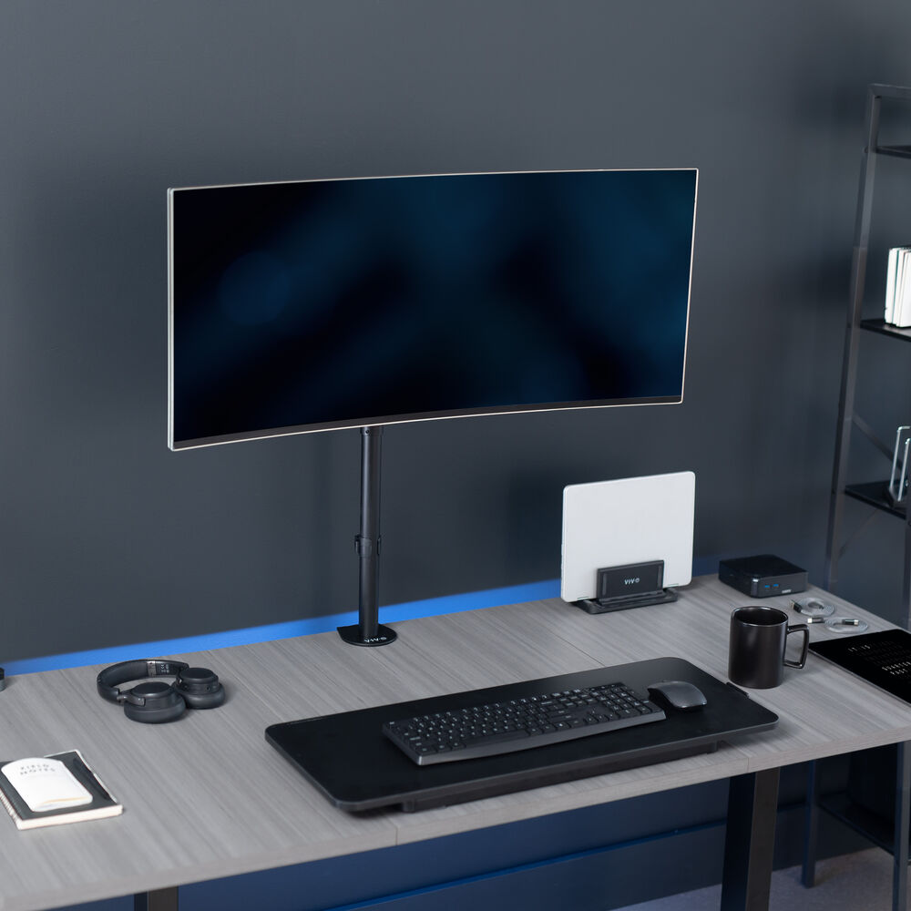 Extra Tall Adjustable Monitor Stand for 32-inch Screens