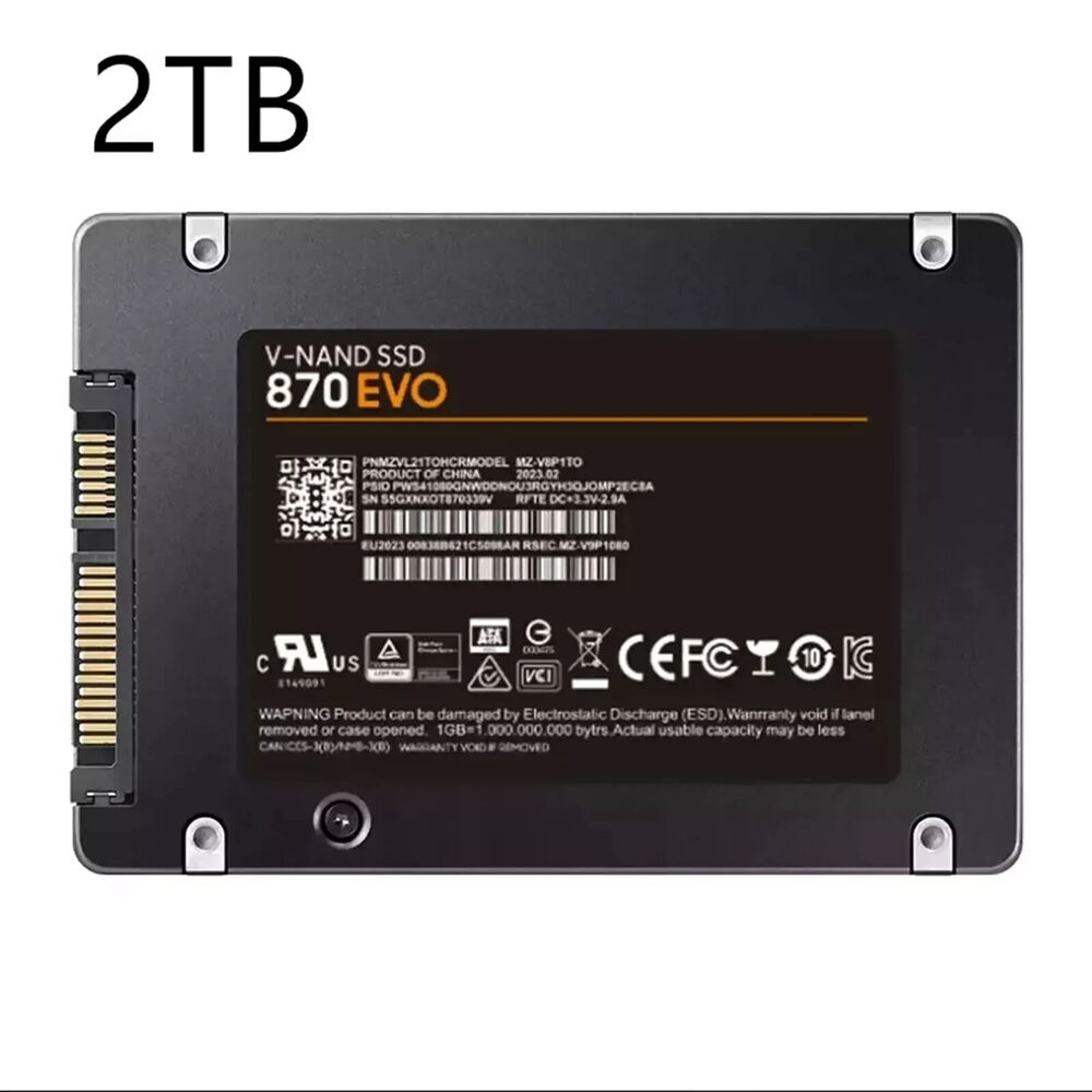 High-Capacity SSD Storage Drives for PC/MAC