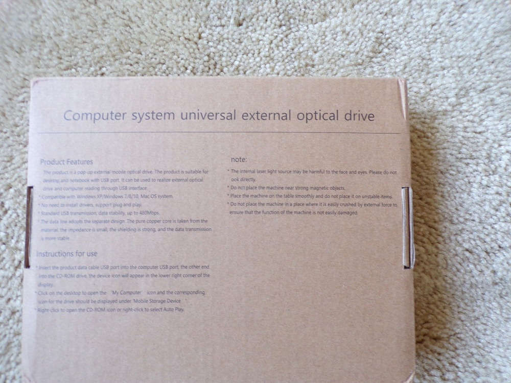 Slim External Optical Drive ODD & HDD - t3