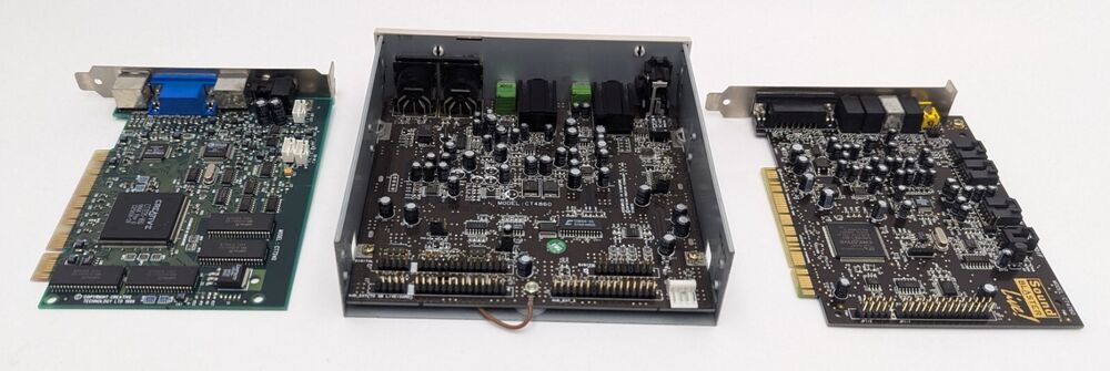 VTG 1999 Creative Live! Drive PCI Audio Interface Bundle