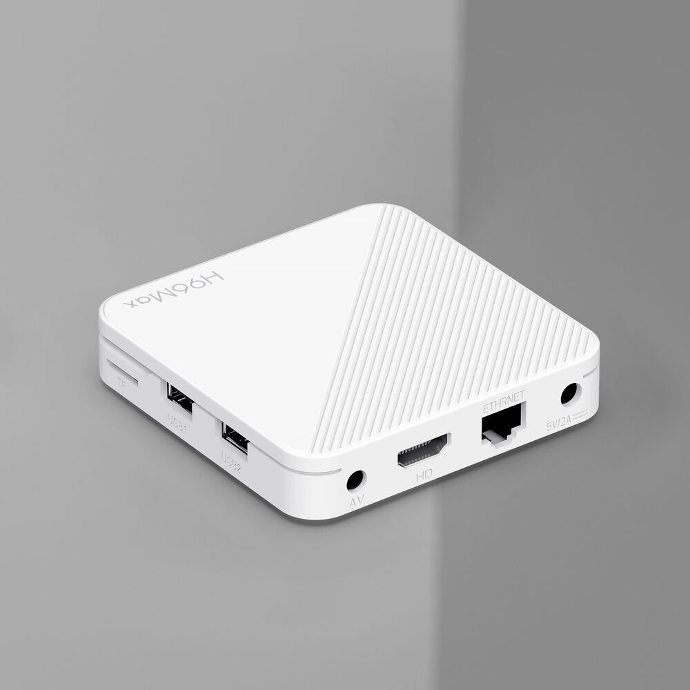 Android Network H313 TV Box 4K with ATV Voice Remote Smart TV Set Top Box