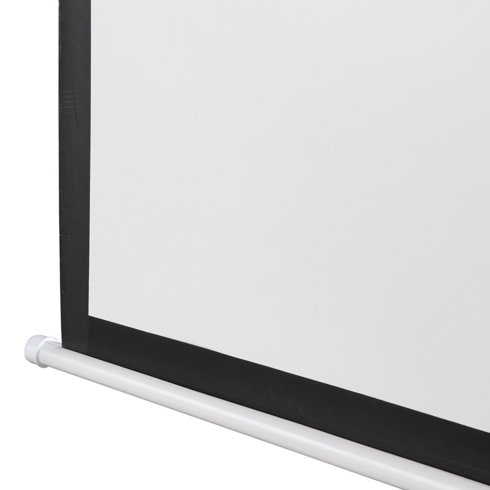 120 Inch Manual Pull Down HD Projector Screen in 1:1 Format