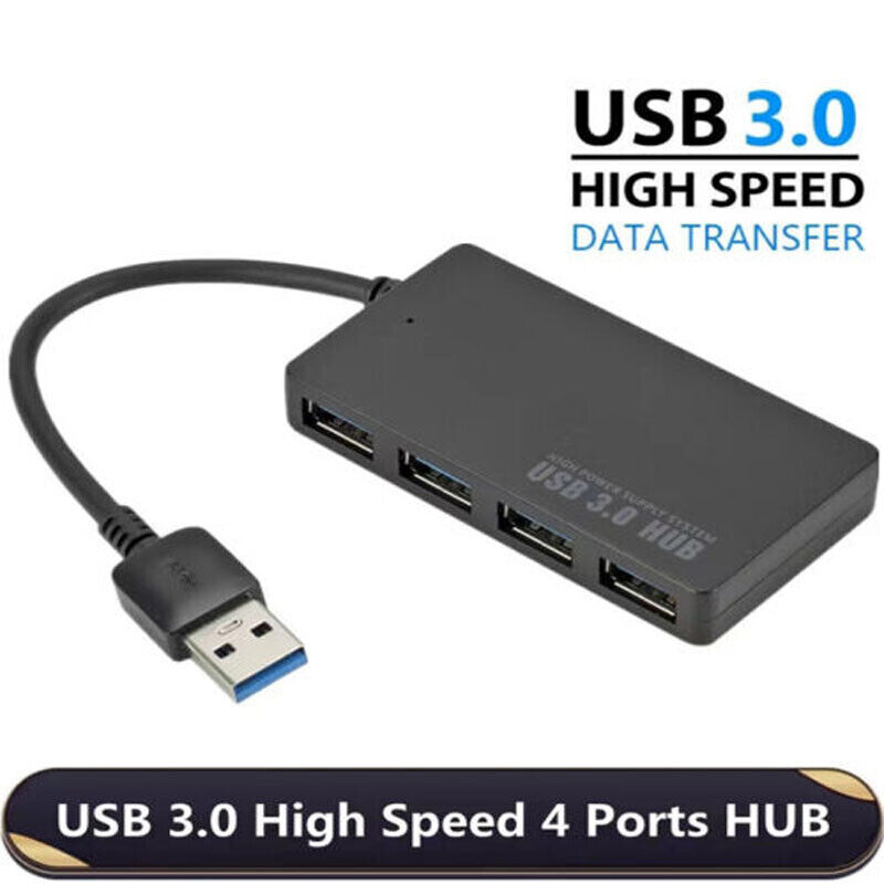 Portable 4-Port USB 3.0 Hub