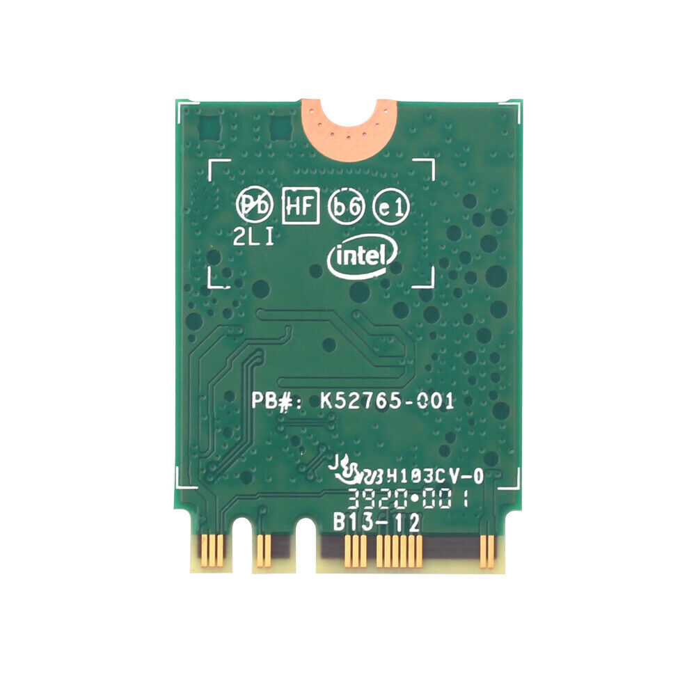 Intel WiFi 6E AX210NGW M.2 NGFF Wireless Card