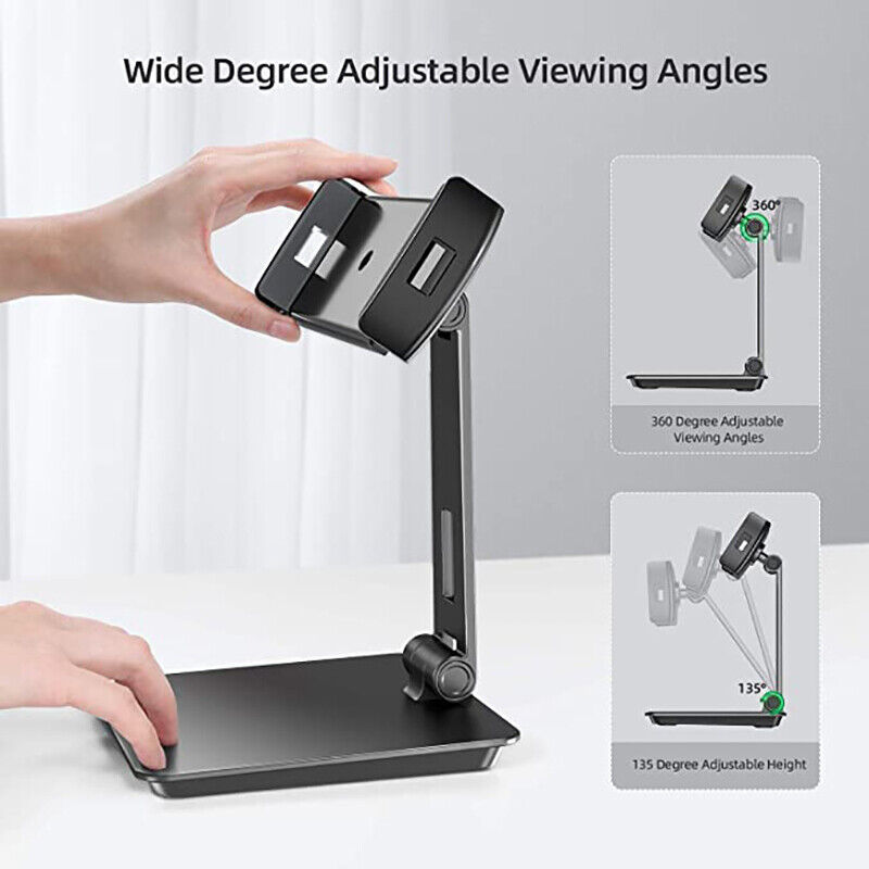 Adjustable Swivel Monitor Stand for Desk and Home Office