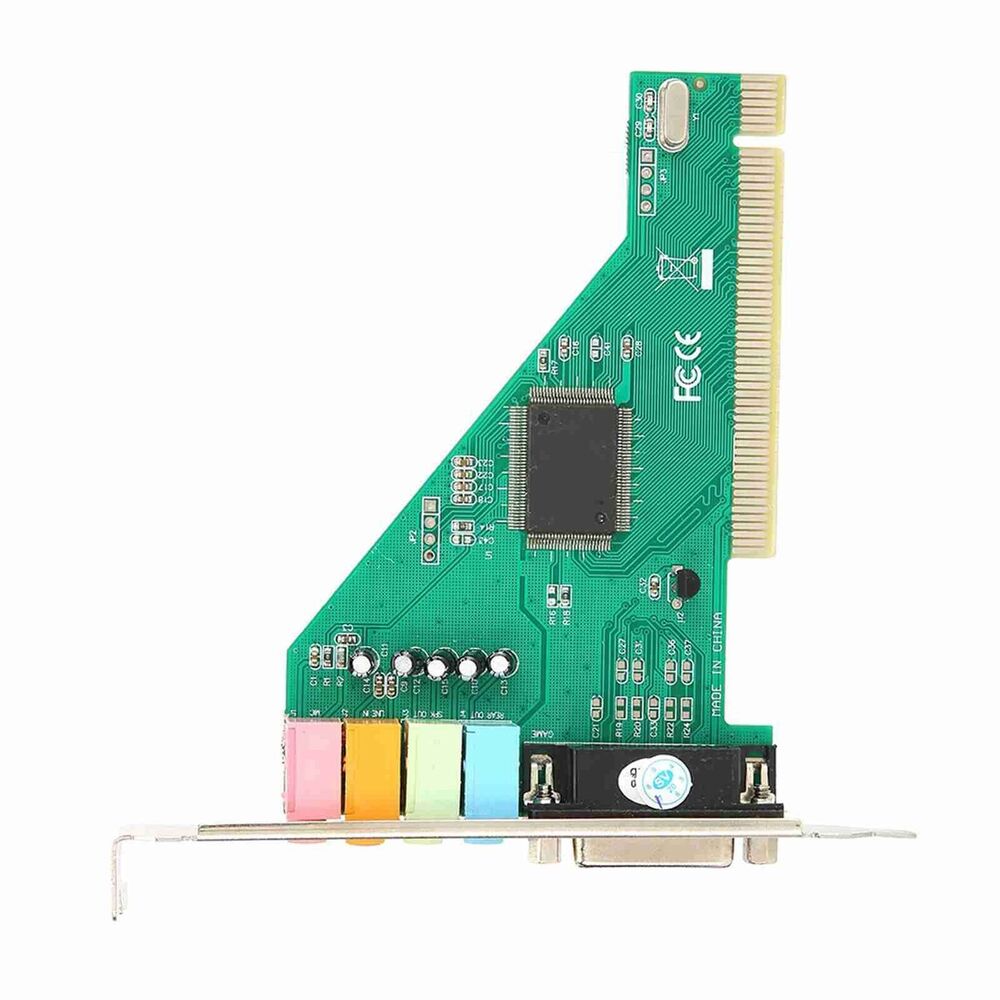 4.1 Channel PCI Sound Card for Enhanced Computer Audio