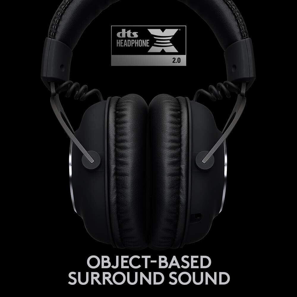 Logitech G PRO X Wireless Lightspeed Gaming Headset with G933 USB Receiver Black