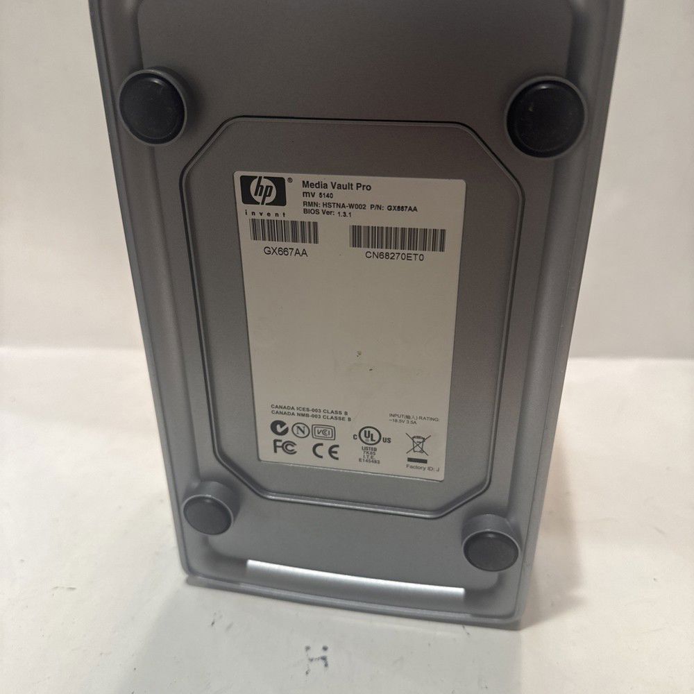 HP Media Vault MV5100 (GX667AA) - No Power Cord