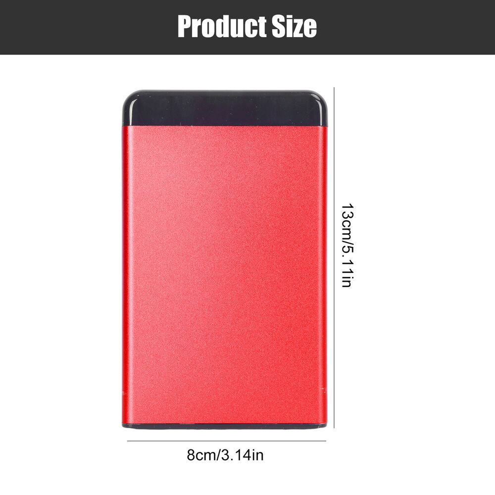 High-Capacity External Hard Drive (1TB to 12TB)