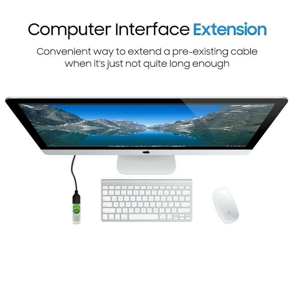 USB 2.0 Extension Cable Adapter